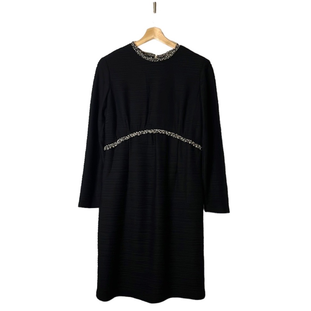 Sara Campbell black ribbed dress